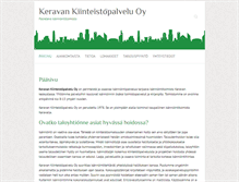 Tablet Screenshot of keravankiinteistopalvelu.fi